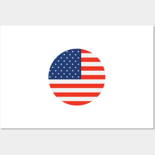 USA Flag Posters and Art